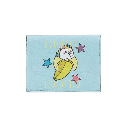 Gucci Bananya Card Case 'Blue'