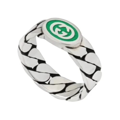 Gucci Interlocking G Ring 'Silver'