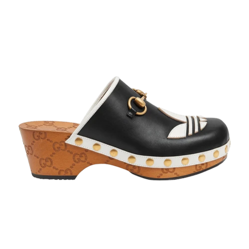 Adidas x Gucci GG Clog 'Black' (Women's)