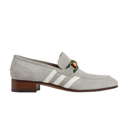 Adidas x Gucci Loafer 'Grey Suede'