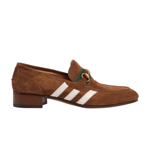 Adidas x Gucci Loafer 'Light Brown Suede'