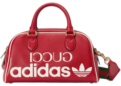 Gucci x adidas Mini Duffle Bag Red