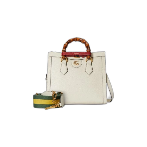 Gucci Diana Small Tote Bag 'White'