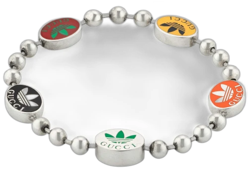 Gucci x adidas Trefoil Boule Bracelet Multicolor