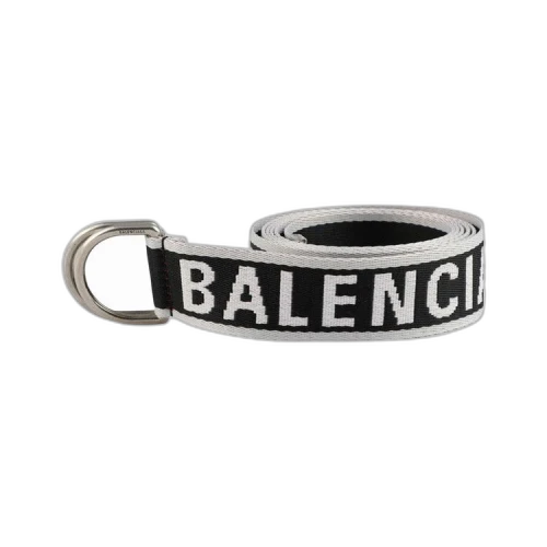 Balenciaga D Ring Belt 35 'Black/Grey/Red'