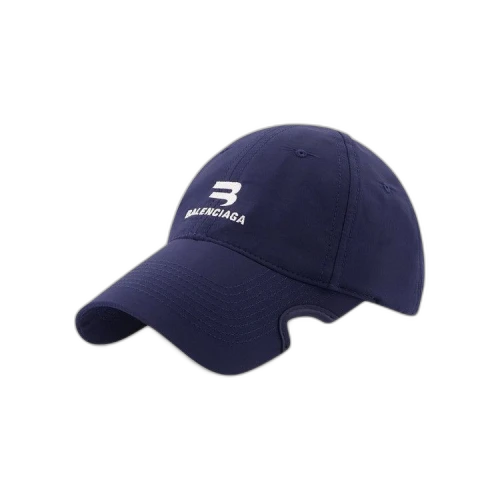 Balenciaga Logo Embroidery Cap 'Blue'