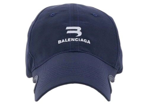 Balenciaga Notch Tracksuit Cap Blue