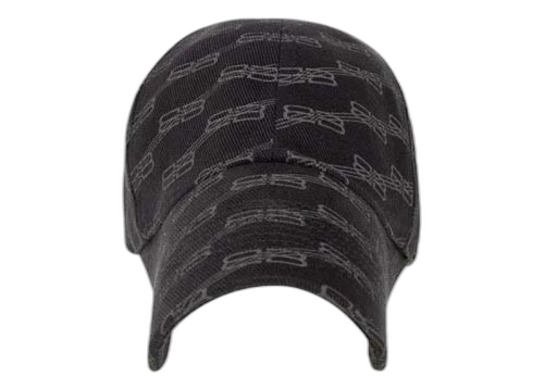 Balenciaga BB Monogram Cap Black
