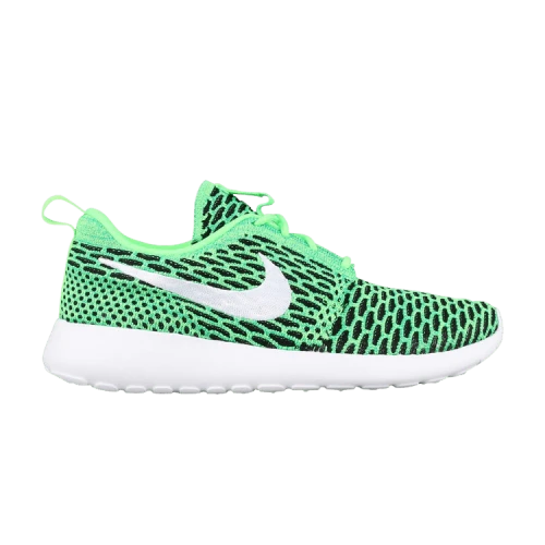 Nike Roshe One Flyknit Voltage Green White-Lucide Green (Women's)