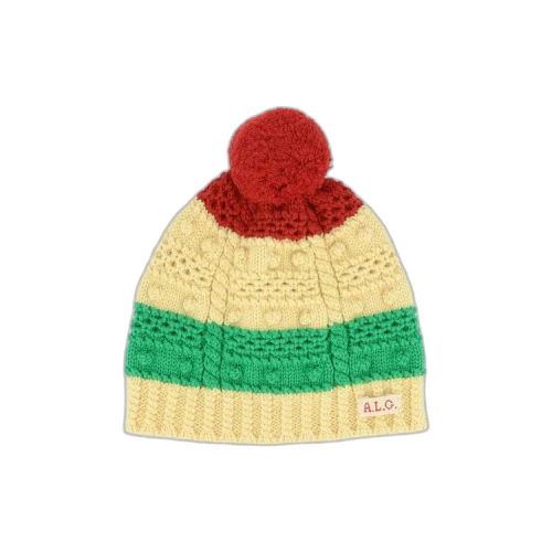 Gucci Kids Bobble Knit Wool Beanie 'Multicolor'