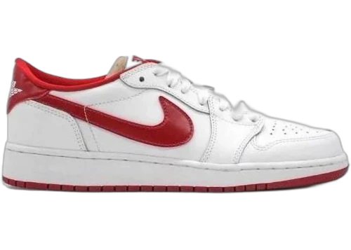 Jordan 1 Retro Low BG White Varsity Red (GS)