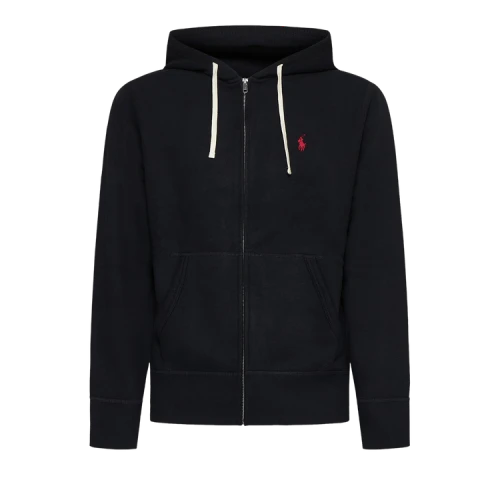 Polo Ralph Lauren Long-Sleeve Fleece Full-Zip Hoodie 'Polo Black'