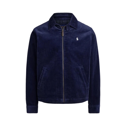 Polo Ralph Lauren 8 Wale Corduroy Wynton Windbreaker 'Newport Navy'
