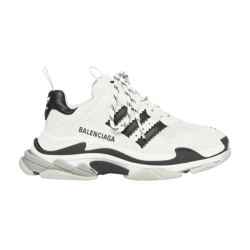 Adidas x Balenciaga Triple S Sneaker 'White Black' (Women's)