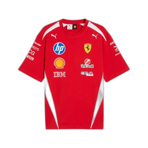 Puma Scuderia Ferrari HP Replica Drivers T-shirt (SS26) Puma Red