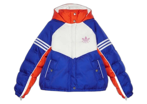 Gucci x adidas Jacket Blue/White/Orange