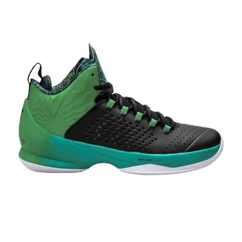 Jordan Melo M11 Black/Black-Lt Green Spark-Rtr