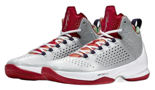 Jordan Melo M11 Grey Mist/Crt Prpl-Black-Lt Psn Gr