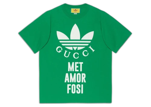 Gucci x Adidas T-Shirt Green