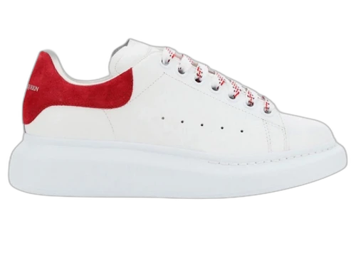 Alexander McQueen Oversized White Red (Women's)