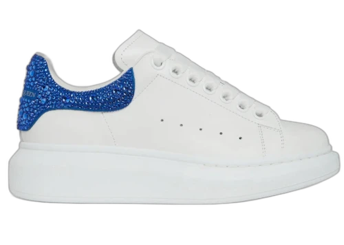 Alexander McQueen Oversized White Ultramarine Crystal (Women's)