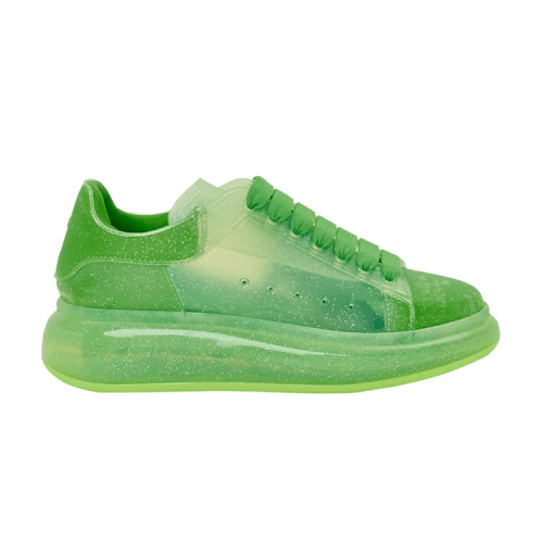 Alexander McQueen Oversized Sneaker 'Transparent - Acid Green' (Women's)
