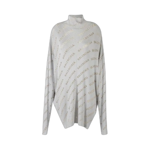 Balenciaga All-Over Turtleneck 'Light Grey'