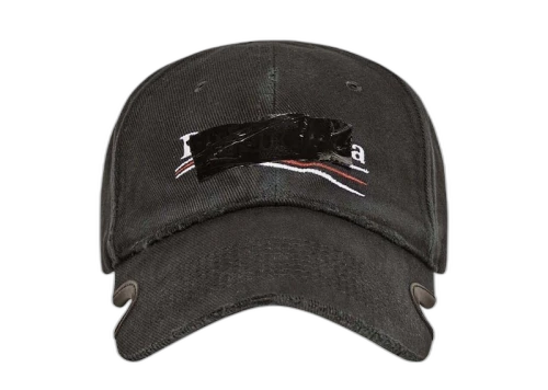 Balenciaga Gaffer Cap Black