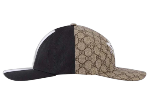 Gucci x Adidas Double Sided Baseball Hat Black/Beige