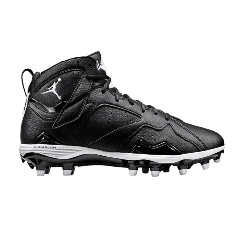 Jordan 7 Retro TD Cleat Black White