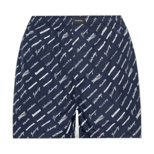 Balenciaga Shorts 'Marine/Dirty White'