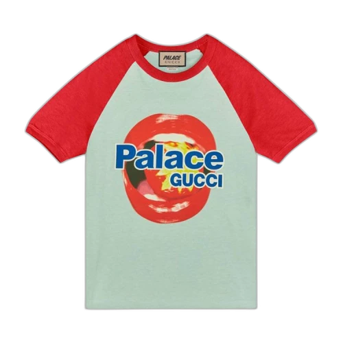 Gucci x Palace Printed Cotton Jersey T-Shirt 'White'