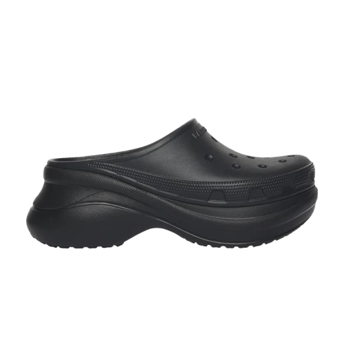 Crocs x Balenciaga Pool Slide Sandal 'Black' (Women's)