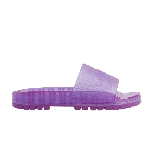 Adidas x Gucci Slide 'Transparent Purple' (Women's)