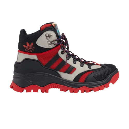 Adidas x Gucci Lace Up Boot 'Black Red'