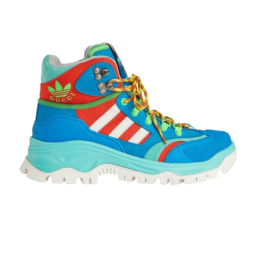 Adidas x Gucci Lace Up Boot 'Blue Red' (Women's)