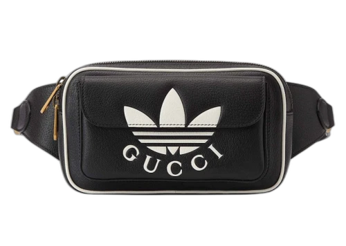 Gucci x adidas Trefoil Belt Bag Black
