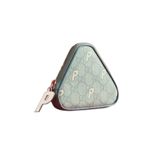 Gucci x Palace Triferg Shape Supreme GG-P Coin Purse 'Pale Blue'