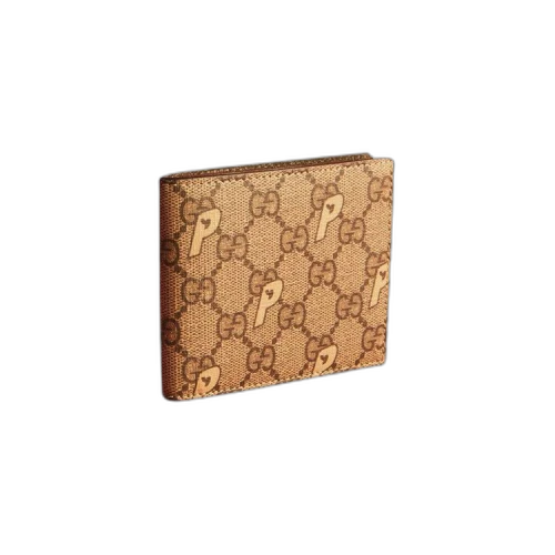 Gucci x Palace GG-P Supreme Bi-Fold Wallet 'Beige'