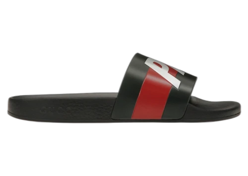 Palace x Gucci Logo Web Slide Sandal Black (Women's)