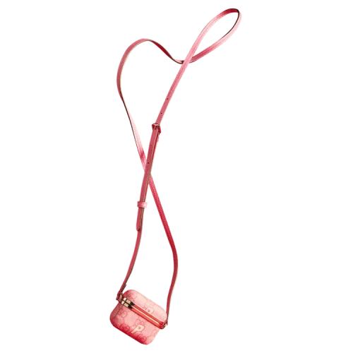 Gucci x Palace GG-P Supreme Airpod Case With Adjustable Strap 'Pale Pink'