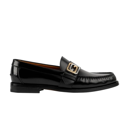 Gucci GG Buckle Loafer 'Black'
