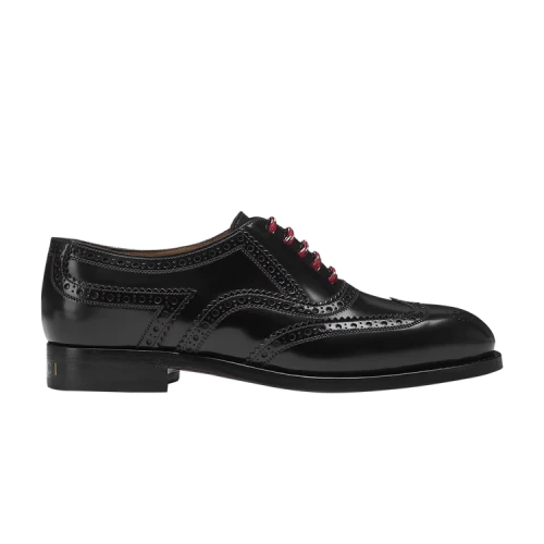 Gucci Cordovan Lux Lace Up 'Black'