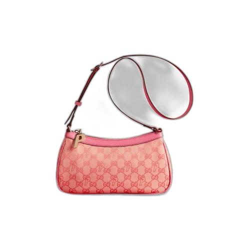 Gucci x Palace GG-P Canvas Half-Moon Mini Bag 'Pale Pink'