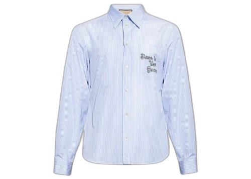 Gucci Striped Shirt Light Blue