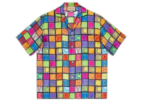Gucci Multicolour Silk Shirt Multi