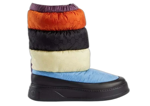 Gucci Padded Snow Boots Black Multi