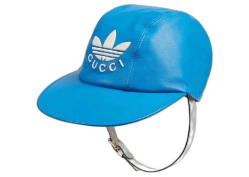 Gucci x adidas Chin Strap Baseball Hat Blue