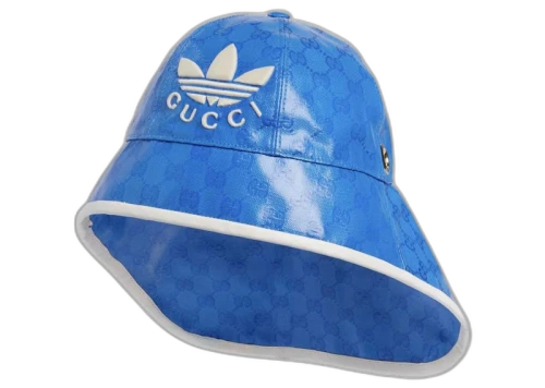 Gucci x adidas Wide Brimmed Hat Blue