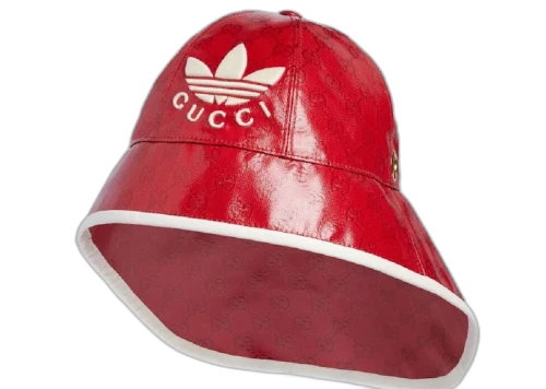 Gucci x adidas Wide Brimmed Hat Red